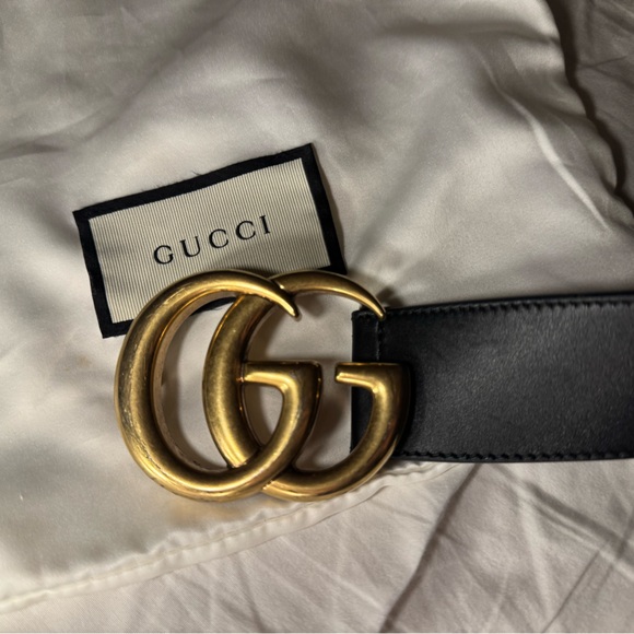 GUCCI GG MARMONT WIDE BELT - Picture 6 of 7